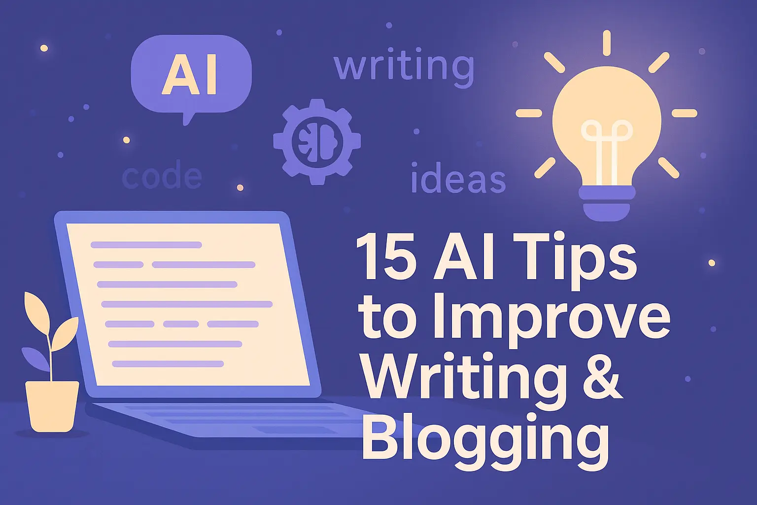 AI Tips to Improve Writing and Blogging