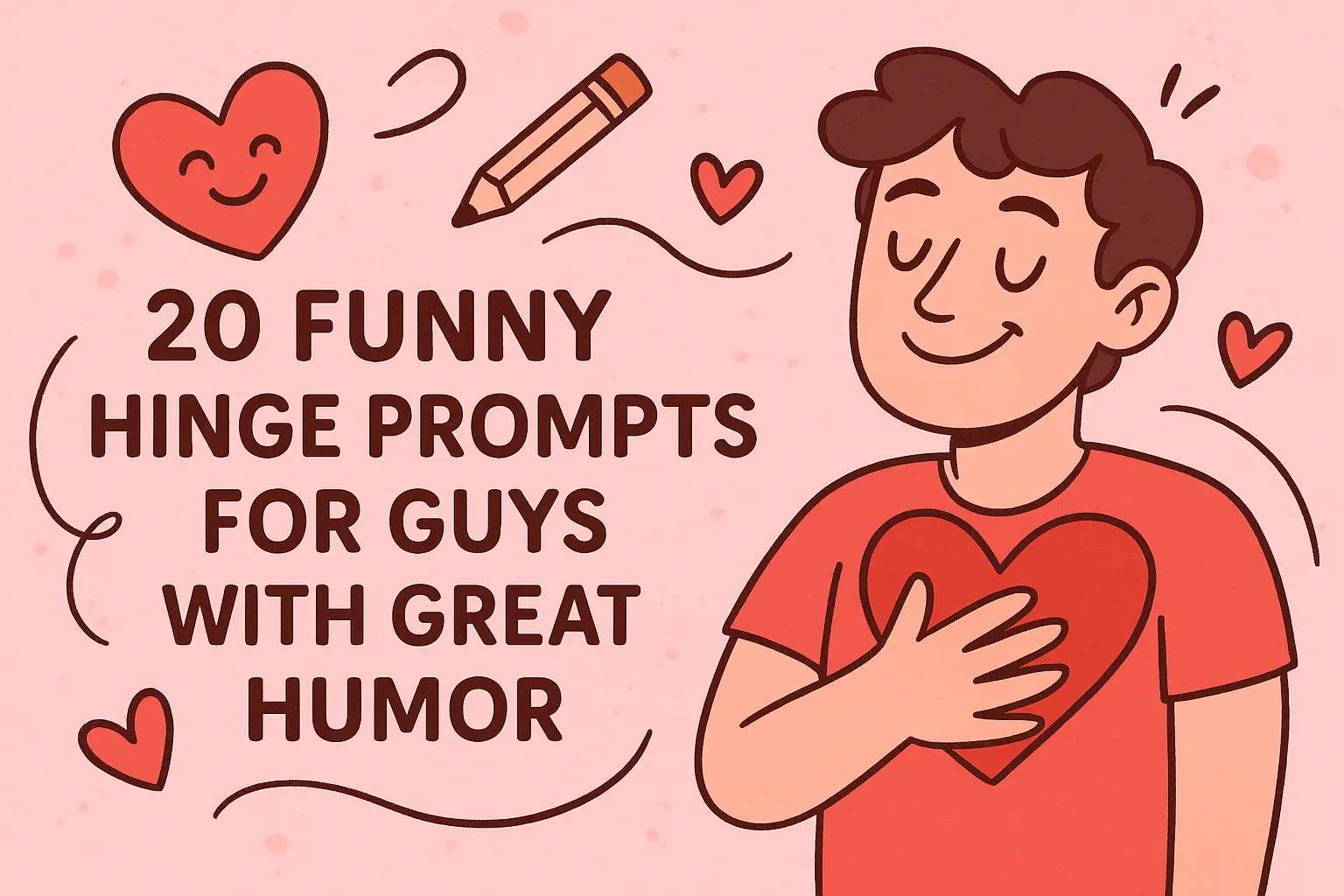 Funny Hinge Prompts for Guys with Great Humor