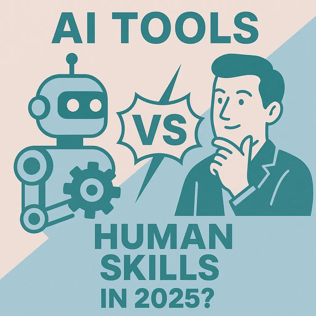 AI Tools vs. Human Skills - Who Wins in 2025?