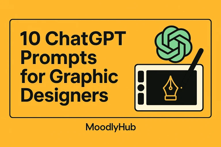 10 ChatGPT Prompts for Graphic Designers