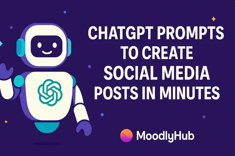 ChatGPT Prompts to Create Social Media Posts in Minutes