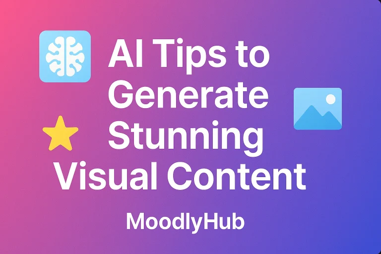 AI Tips to Generate Stunning Visual Content